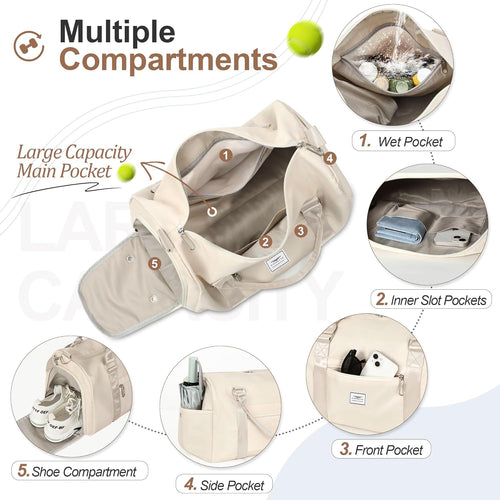 Everyday Gym Tote Duffle Bag