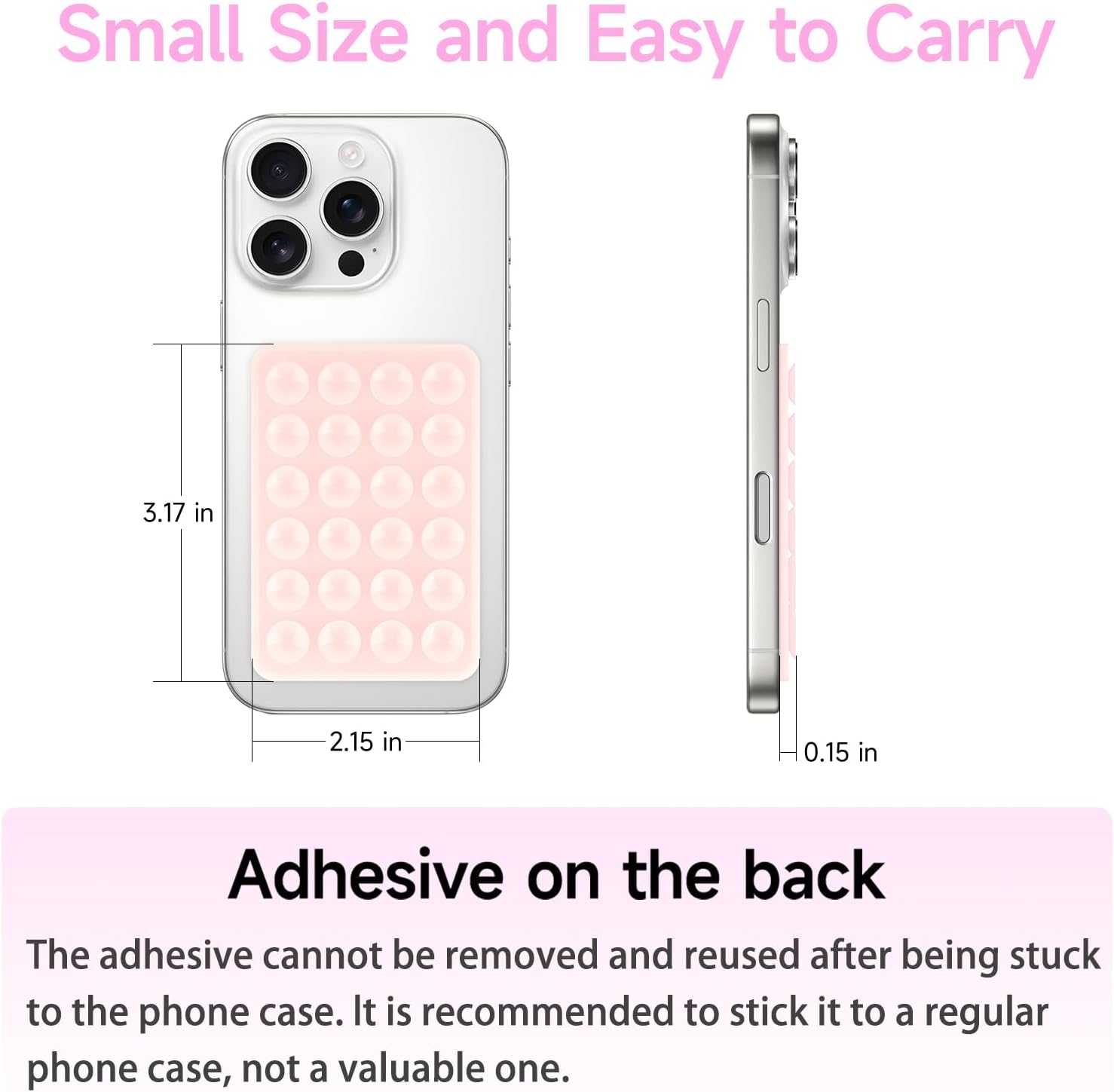 GripMate Silicone Phone Suction Mount